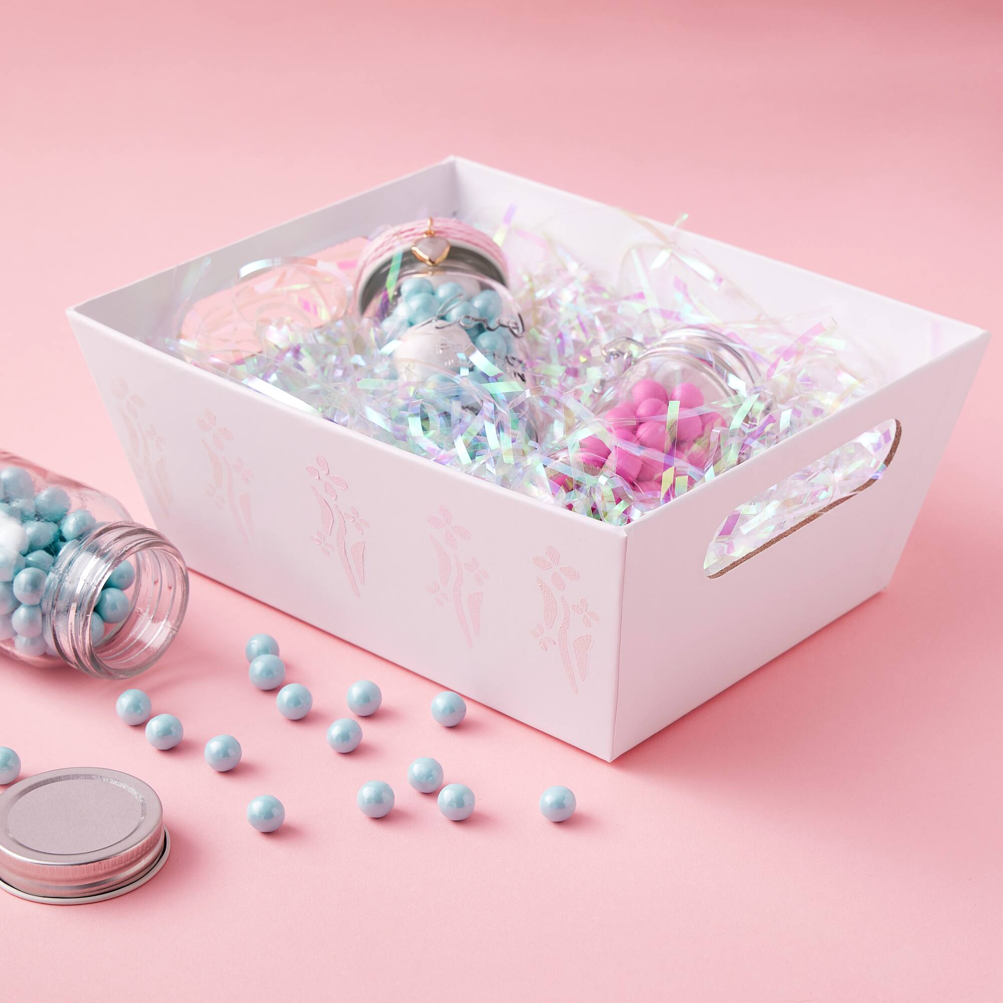 12 Pack: White Basket with Handles by Celebrate It®